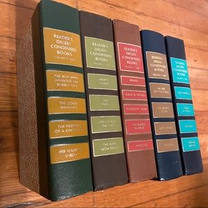 VINTAGE Set of 5 Reader’s Digest Condensed Books